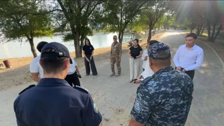 Талдықорған жағажайында тәртіп бұзғандар жауапкершілікке тартылды
