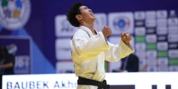 Қазақстандық дзюдошы әлем чемпионатында топ жарды
