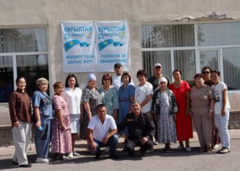 Ынтымағы жарасқан ауыл тұрғындары бірлікпен дауыс берді