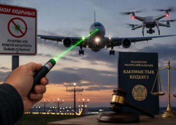 Әуе кемелерінің қозғалысына кедергі келтіргендер заң алдында жауап береді