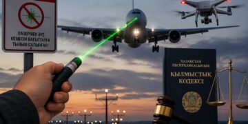 Әуе кемелерінің қозғалысына кедергі келтіргендер заң алдында жауап береді