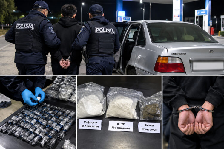 Есірткінің ірі партиясы сатылымға жетпеді: 19 жастағы күдікті ұсталды