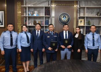 Ішкі істер министрлігі «Кітап оқитын ұлт» республикалық жобасына қосылды