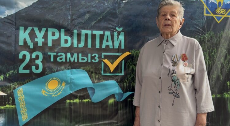 Тыл ардагері сайлауға барды