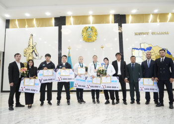 Азия чемпиондарын қабылдады