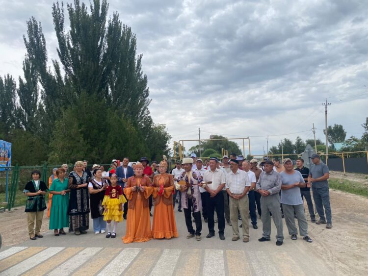 Ауыл тұрғындары белсенді