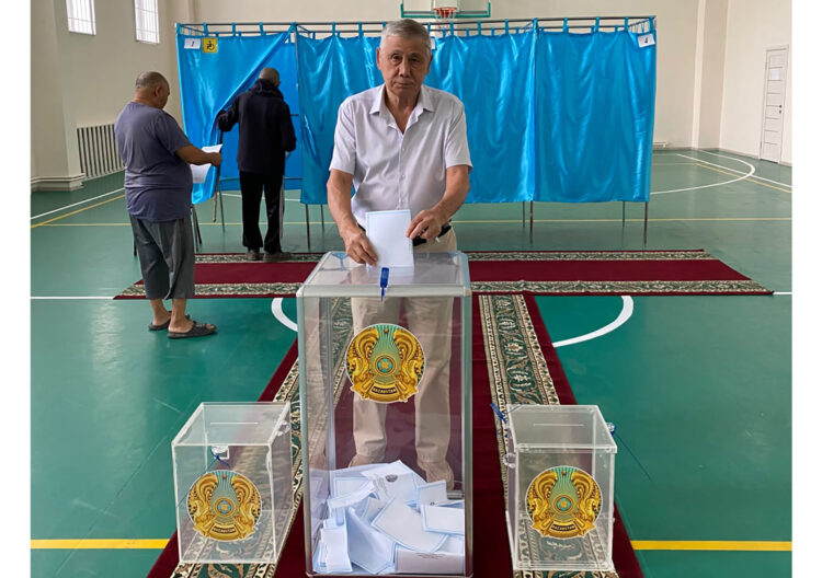 Спорт ардагері сайлау науқанына қатысты