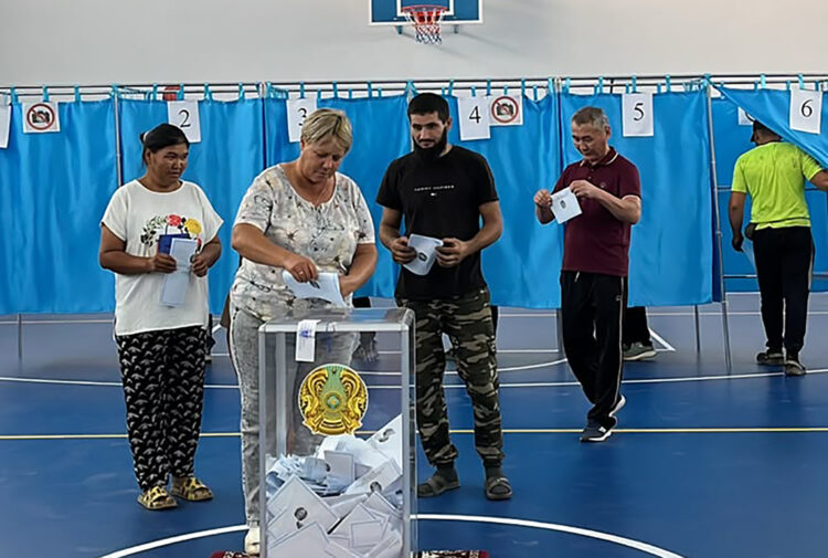 Шаруа қожалығының еңбеккерлері сайлаудан қалыс қалмады