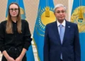 Мемлекет басшысы Елена Рыбакинамен кездесті