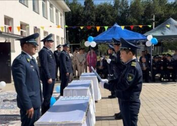 Көксу ауданында тұңғыш «Жас сақшы» полиция сыныбы ашылды