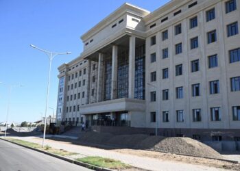 Талдықорғанда жаңа емхананың құрылысы аяқталуда