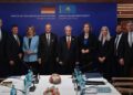 Президент Германияның экономикалық қауымдастықтары мен қаржы институттары жетекшілерімен кездесті