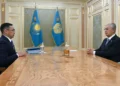 Президент Мәдениет және ақпарат министрі Арман Қырықбаевты қабылдады