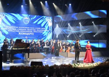 Талдықорғанда Қала күніне арналған концерт өтті
