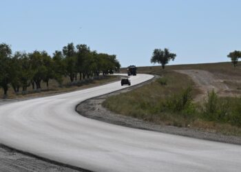 Талдықорған мен Үштөбені жалғайтын жол жаңартылды