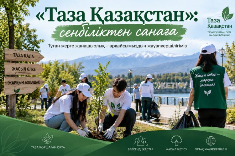 Жасыл Жетісу – жастардың қолында