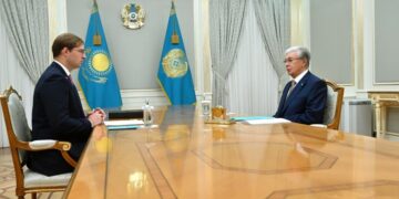 Мемлекет басшысы FIDE басшысы Тимур Турловпен кездесті