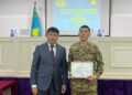 Талдықорған қаласының әкімі Ұлттық ұланның жас сарбаздарымен кездесті