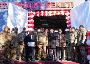 Жетісуда 301-ші өрт сөндіру бекеті ашылды