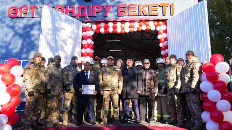 Жетісуда 301-ші өрт сөндіру бекеті ашылды