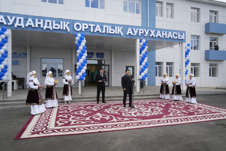 Ақсу аудандық орталық ауруханасы ел игілігіне берілді