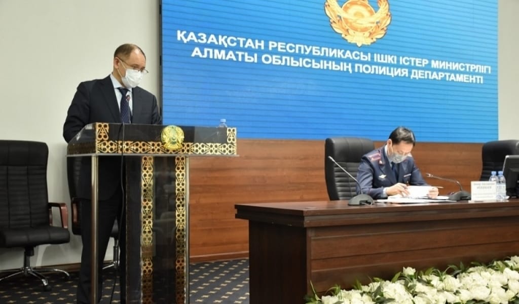 ІШКІ ІСТЕР МИНИСТРІНІҢ ОРЫНБАСАРЫ АЛМАТЫ ОБЛЫСЫНА КЕЛДІ