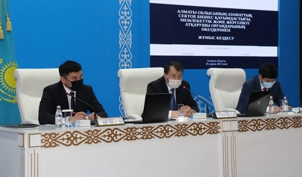 СЫБАЙЛАС ЖЕМҚОРЛЫҚҚА ҚАРСЫ ҚЫЗМЕТ ТӨРАҒАСЫ АЛМАТЫ ӨҢІРІНЕ КЕЛДІ