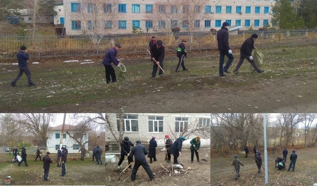 САРҚАНДА СЕГІЗ АЙҒА ЖАЛҒАСАТЫН ТАЗАЛЫҚ АКЦИЯСЫ БАСТАЛДЫ