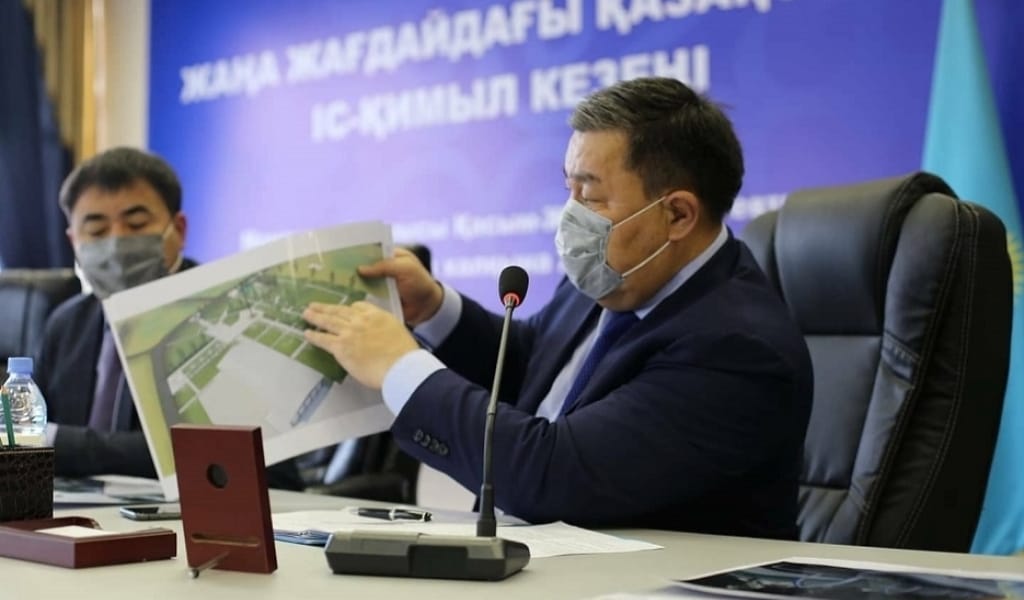 ЖАҢАДАН ТАҒАЙЫНДАЛҒАН ӘКІМ ШЕЛЕК АУЫЛЫН ДАМЫТУҒА БАСА НАЗАР АУДАРДЫ