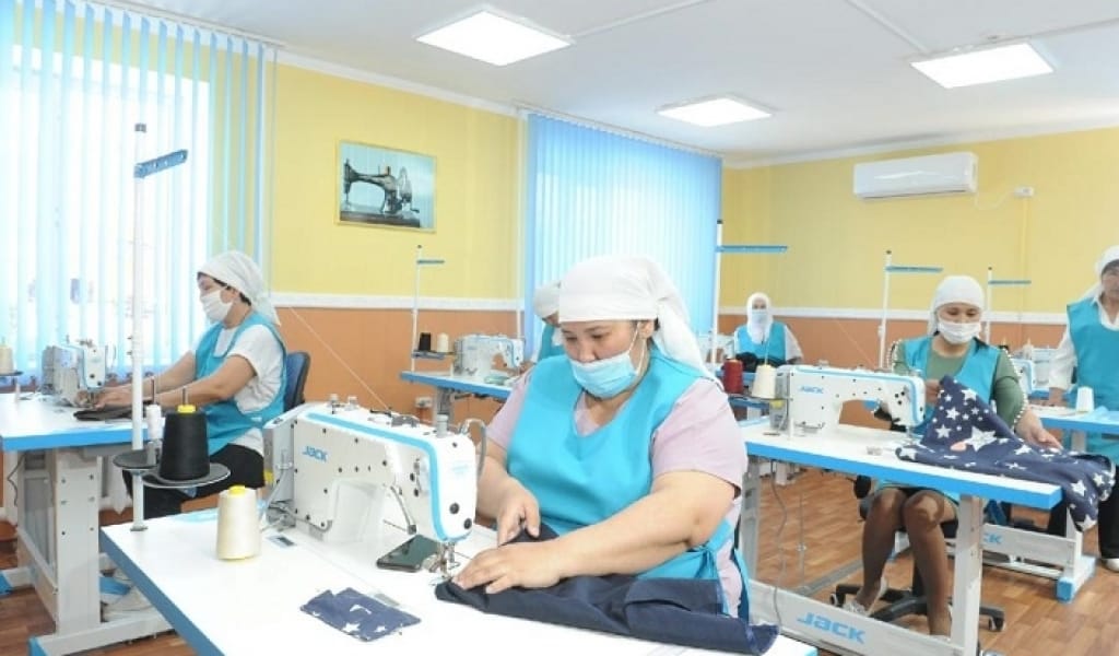 ТАЛДЫҚОРҒАНДА КӨПБАЛАЛЫ АНАЛАР ЖҰМЫС ІСТЕЙТІН ЦЕХ АШЫЛДЫ