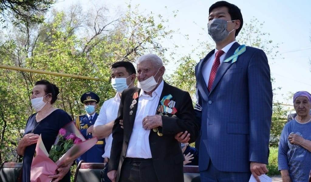 ЕСКЕЛДІ АУДАНЫНДА ЕКІНШІ ДҮНИЕЖҮЗІЛІК СОҒЫСТЫҢ ЖАЛҒЫЗ КУӘГЕРІ ТҰРАДЫ
