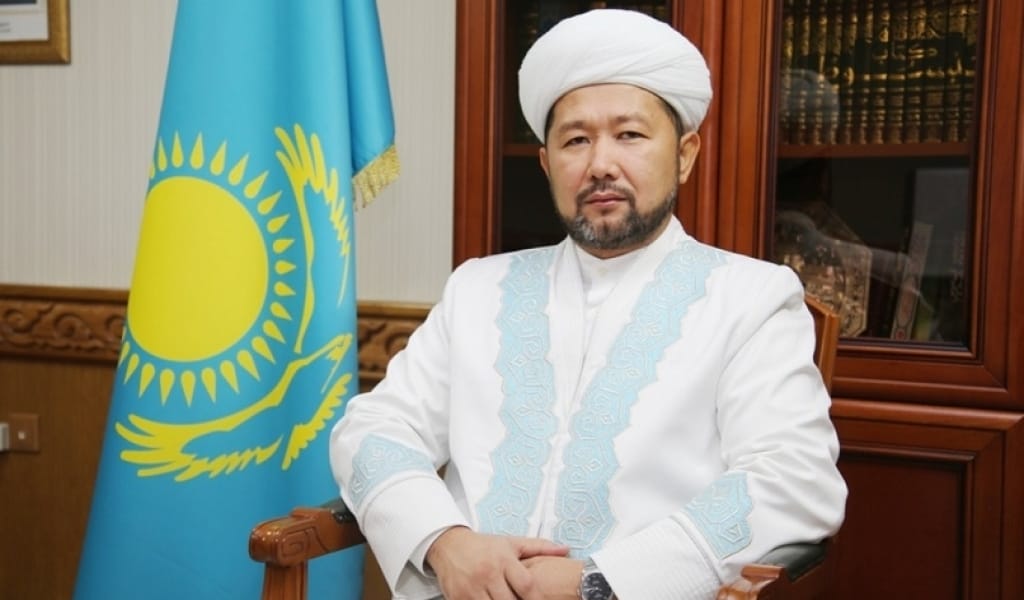 БАС МҮФТИ ОРАЗА АЙТ МЕЙРАМЫМЕН ҚҰТТЫҚТАП, ЖЫЛЫ ЛЕБІЗІН БІЛДІРДІ