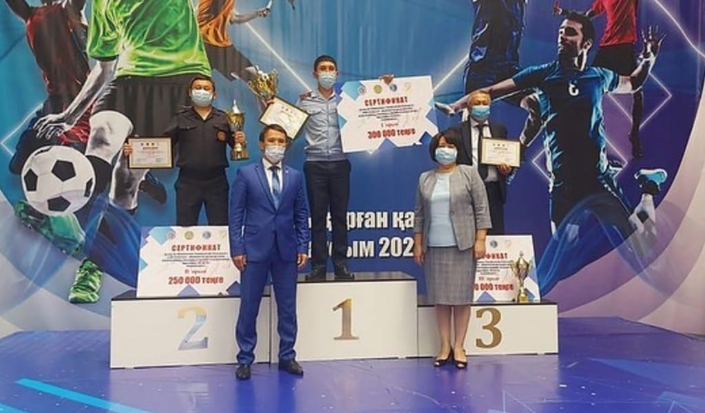 ЖАЗҒЫ СПАРТАКИАДАДА ПОЛИЦЕЙЛЕР БІРІНШІ ОРЫН АЛДЫ