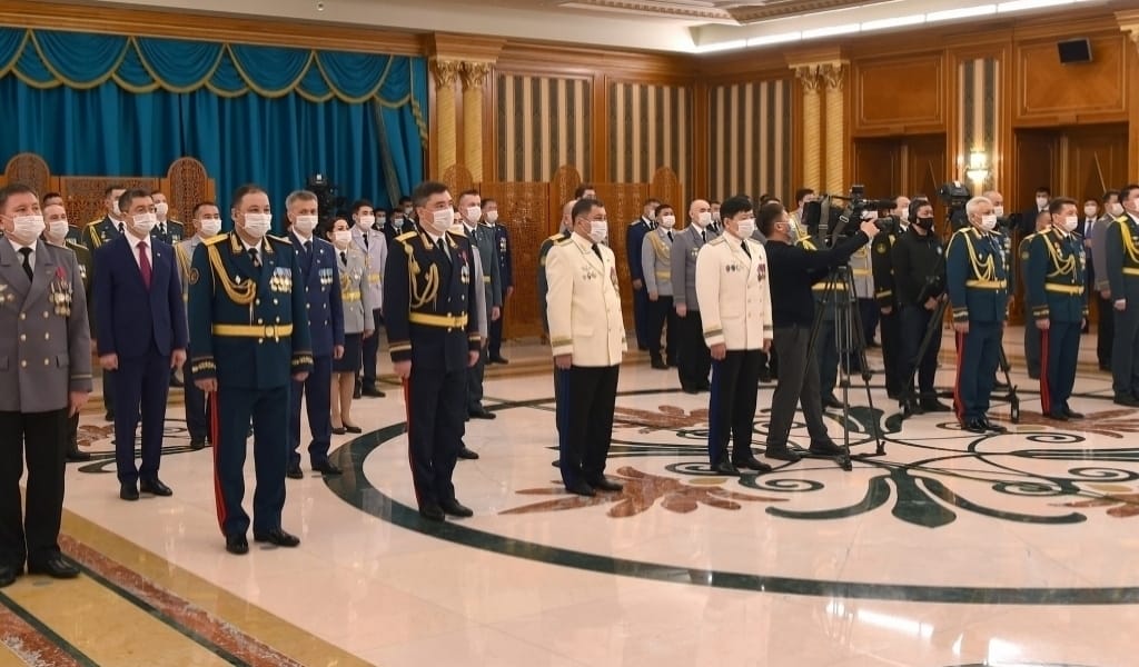 ҚАУІП-ҚАТЕРГЕ БАС ТІККЕН ПОЛИЦЕЙЛЕР МАРАПАТТАЛДЫ