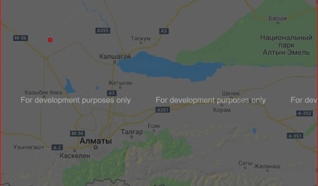 АЛМАТЫДАН 97 ШАҚЫРЫМ ҚАШЫҚТЫҚТА ЕКІ БАЛДЫҚ ЖЕР СІЛКІНІСІ ТІРКЕЛДІ