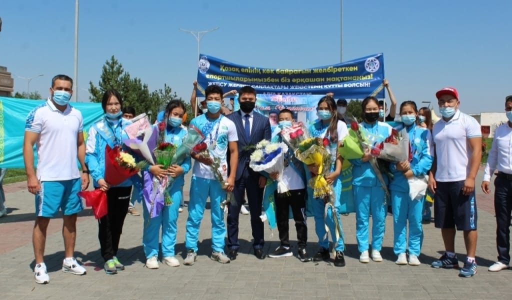 АЛМАТЫ ОБЛЫСЫНЫҢ БЕС СПОРТШЫСЫ УФАДАН АЛТЫН АЛЫП ҚАЙТТЫ
