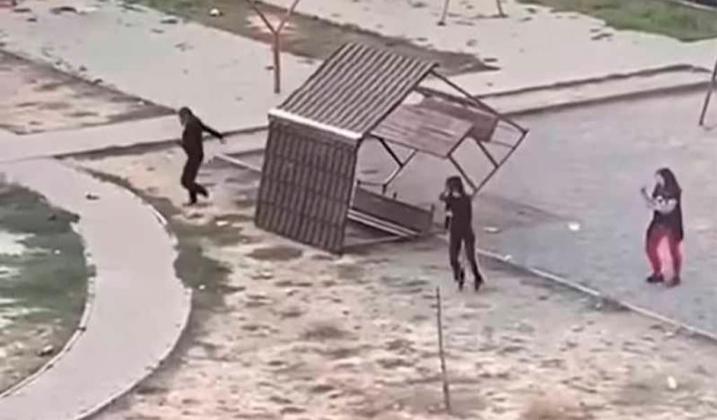 ТАЛДЫҚОРҒАННЫҢ ТЕНТЕК ҚЫЗДАРЫ АУЛАДАҒЫ ОРЫНДЫҚТЫ АУДАРЫП ТАСТАДЫ