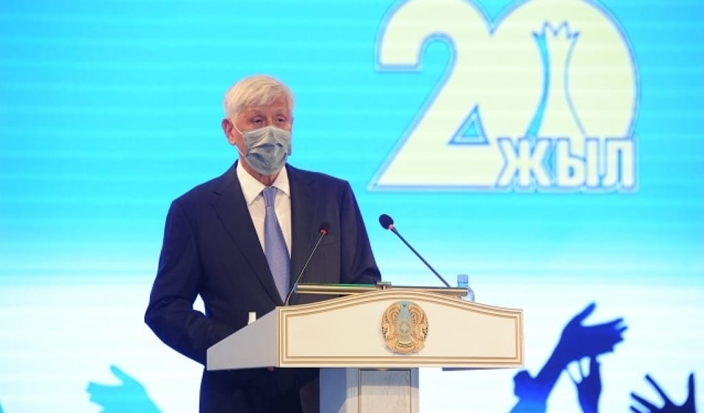 АЛМАТЫ ОБЛЫСЫ ОРТАЛЫҒЫНЫҢ ТАЛДЫҚОРҒАНҒА КӨШКЕНІНЕ - 20 ЖЫЛ!