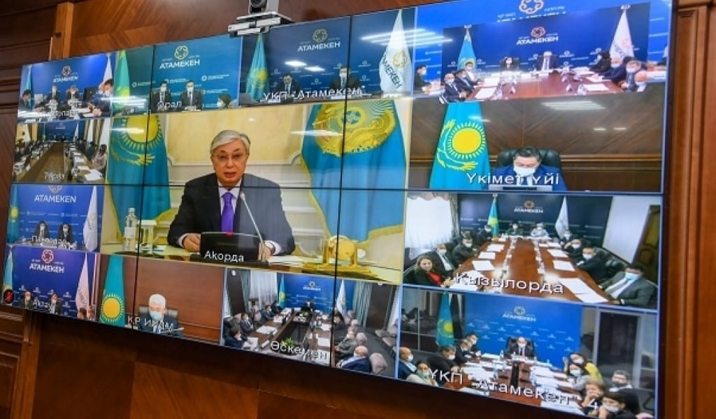 ПРЕЗИДЕНТ КӘСІПКЕРЛЕР ЖИЫНЫНА ҚАТЫСЫП, ЖАҢА БАСТАМАЛАРДЫ ЖАРИЯ ЕТТІ