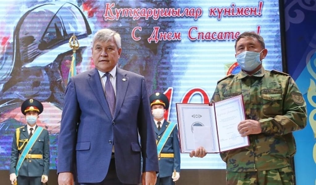 АЛМАТЫ ОБЛЫСЫНДА ӨМІРІН ҚАТЕРГЕ ТІККЕН ҚҰТҚАРУШЫЛАР МАРАПАТТАЛДЫ