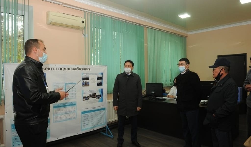 ТАЛДЫҚОРҒАНҒА ТАБИҒИ МОНОПОЛИЯЛАРДЫ РЕТТЕУ КОМИТЕТІНІҢ БАСШЫСЫ КЕЛДІ