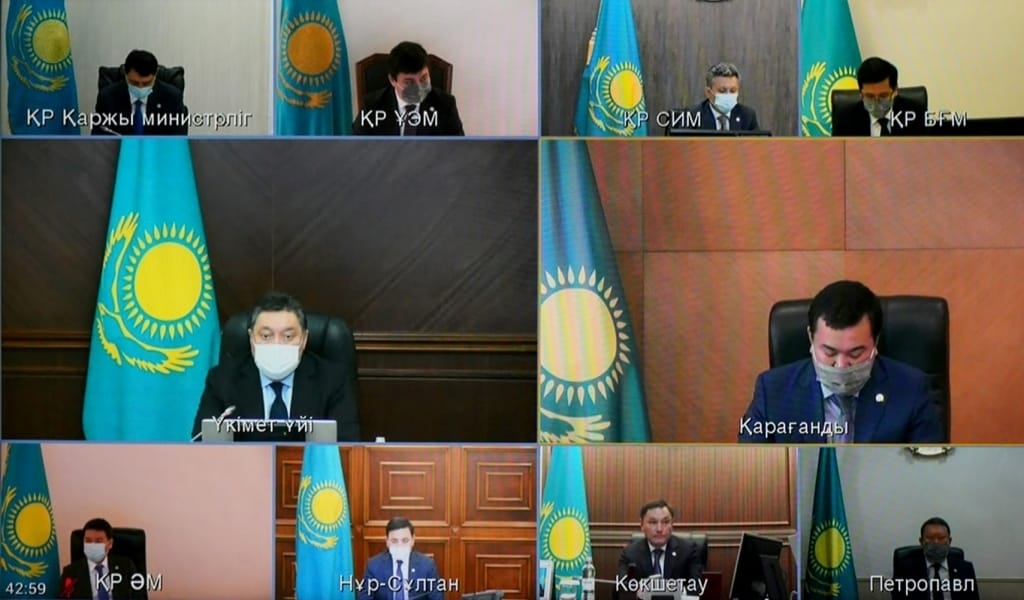 КӨРШІ ЕЛДЕРДЕ ЭПИДАХУАЛ КҮРДЕЛІ. ҮКІМЕТ БАСШЫСЫ ТАҒЫ ДА ЖИЫН ӨТКІЗДІ