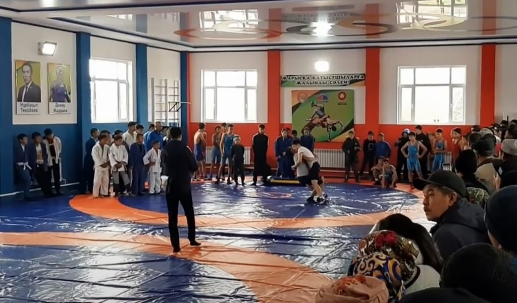 ТҰРПАН АУЫЛЫНДА КӘСІПКЕРЛЕРДІҢ КӨМЕГІМЕН КҮРЕС МЕКТЕБІ АШЫЛДЫ