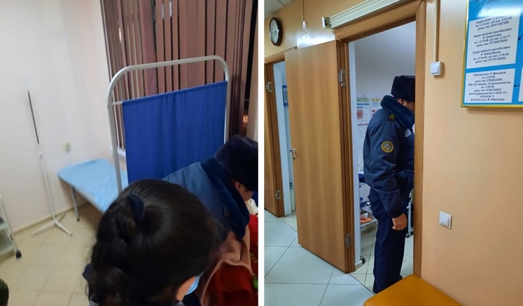 КЕГЕНДЕ ҚАЛЫҢ ҚАР ҚҰРСАУЫНДА ҚАЛЫП ҚОЙҒАН АНА МЕН БАЛА ҚҰТҚАРЫЛДЫ