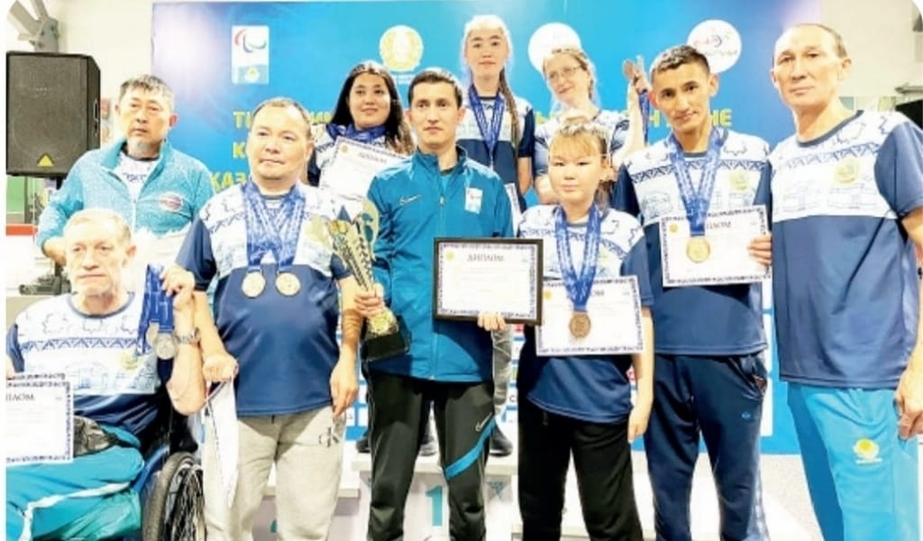 МҮМКІНДІГІ ШЕКТЕУЛІ СПОРТШЫЛАР НҰР-СҰЛТАННАН ЖҮЛДЕМЕН ОРАЛДЫ