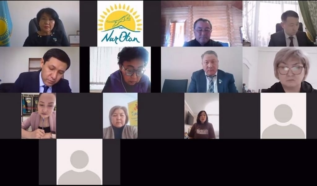 "NUR OTAN" ПАРТИЯСЫНДА МҮГЕДЕКТЕР МӘСЕЛЕСІ БОЙЫНША ЖИЫН ӨТТІ