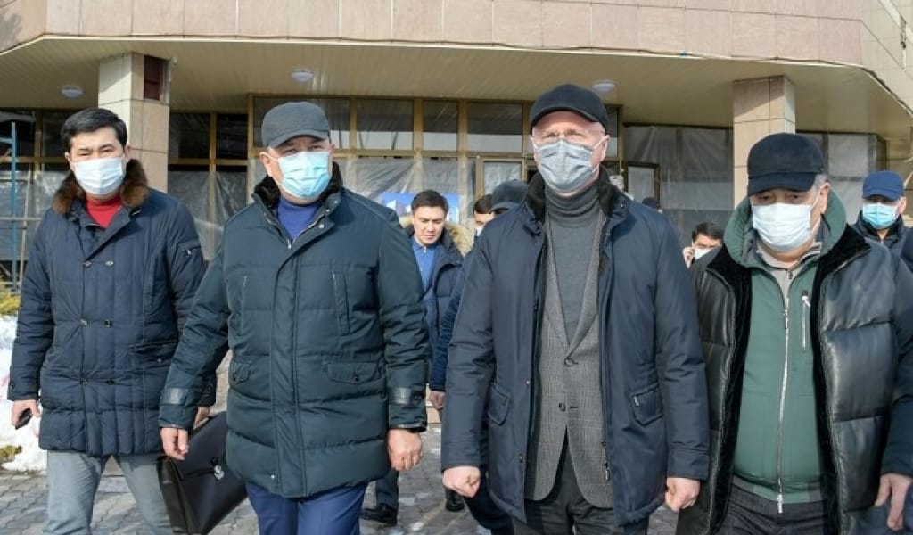ҮКІМЕТТІК КОМИССИЯ ОБЛЫСҚА КЕЛІП, БҮЛІНГЕН НЫСАНДАРДЫ ТЕКСЕРДІ