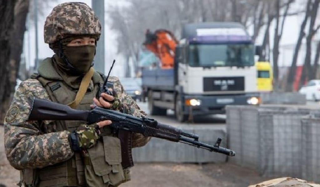 ТАЛДЫҚОРҒАНДА ТЕРРОРЛЫҚ ҚАУІП СЕЙІЛІП, СЫРТҚЫ БЛОКБЕКЕТТЕР АЛЫНДЫ