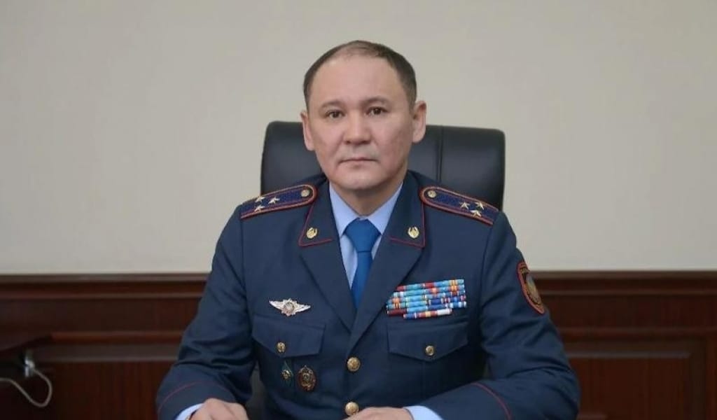 АЛМАТЫ ОБЛЫСЫНЫҢ ПОЛИЦИЯ ДЕПАРТАМЕНТІНЕ ЖАҢА БАСШЫ КЕЛДІ