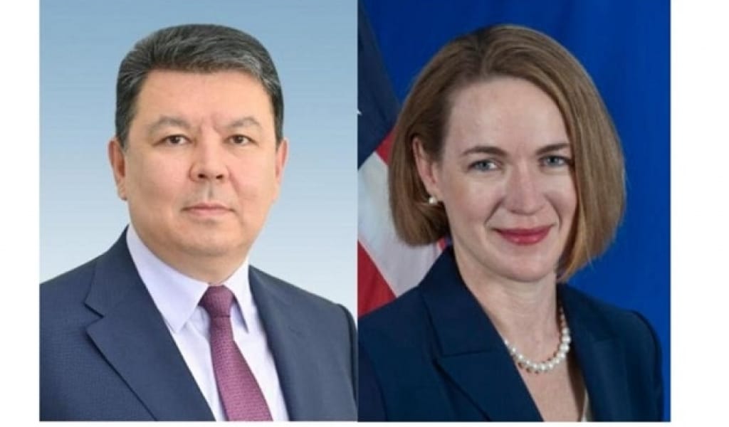 АЛМАТЫ ОБЛЫСЫНЫҢ ӘКІМІ АҚШ-ТЫҢ БАС КОНСУЛЫМЕН ӘҢГІМЕЛЕСТІ